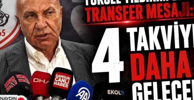 Samsunspor’dan Flaş Açıklama: 4 Transfer Yolda, Rick van Drongelen İle Neler Olacak?