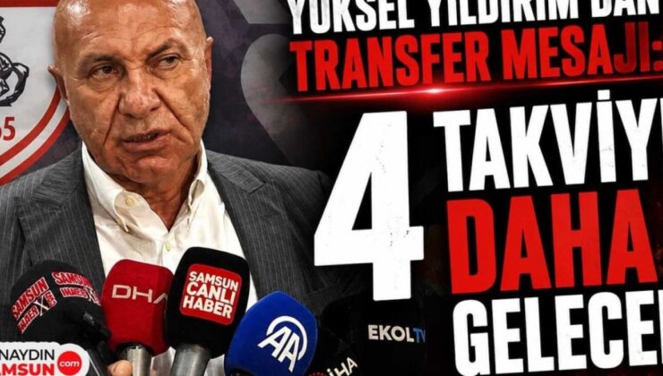 Samsunspor’dan Flaş Açıklama: 4 Transfer Yolda, Rick van Drongelen İle Neler Olacak?