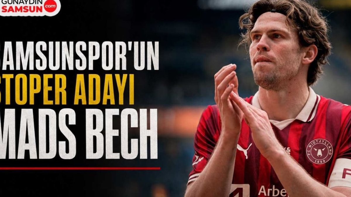 Samsunspor’un Savunma Hattına Fırtına Gibi Girecek: Mads Bech Sürprizi
