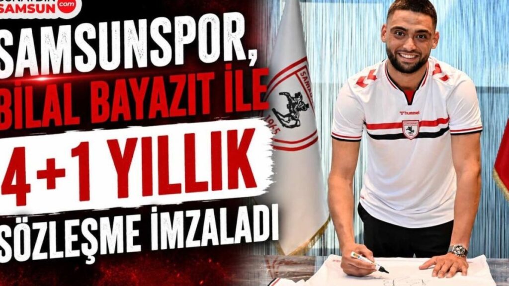 Samsunspor'un Yeni Kalecisi: Bilal Bayazıt'la 4+1 Yıllık Anlaşma!