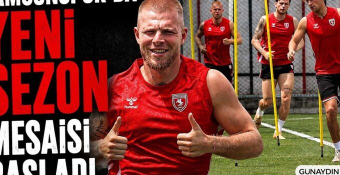 Samsunspor’un Yeni Sezon Hazırlıkları Başladı: Futbolcular İlk Antrenmanda Hız Kestirmedi!