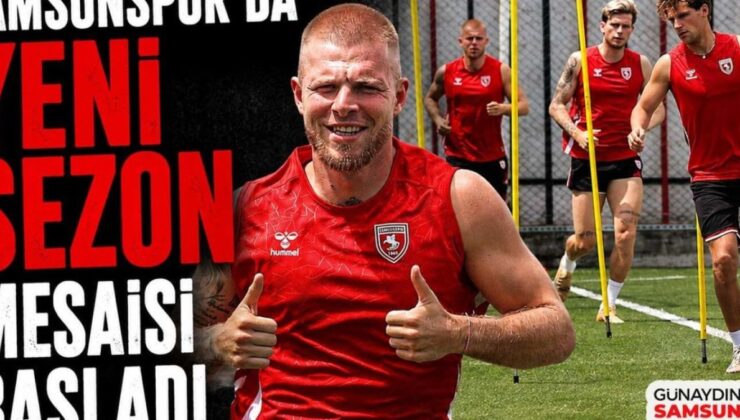 Samsunspor’un Yeni Sezon Hazırlıkları Başladı: Futbolcular İlk Antrenmanda Hız Kestirmedi!