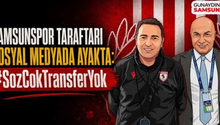Taraftar Öfkesi Patladı: Samsunspor’da Transfer Sessizliği Sosyal Medyada İsyana Dönüştü!